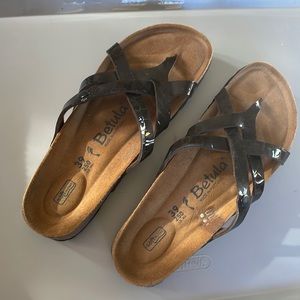 Birkenstock Betula brown sandals, women’s size 8